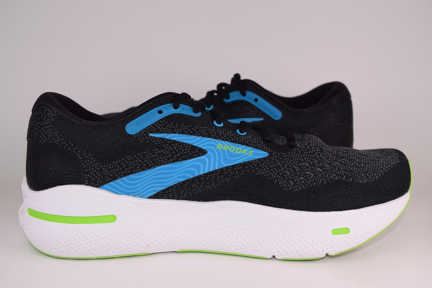 Brooks Men Ghost Max 1104062E060 Black Running Shoes Sneakers Size 10.5 EE