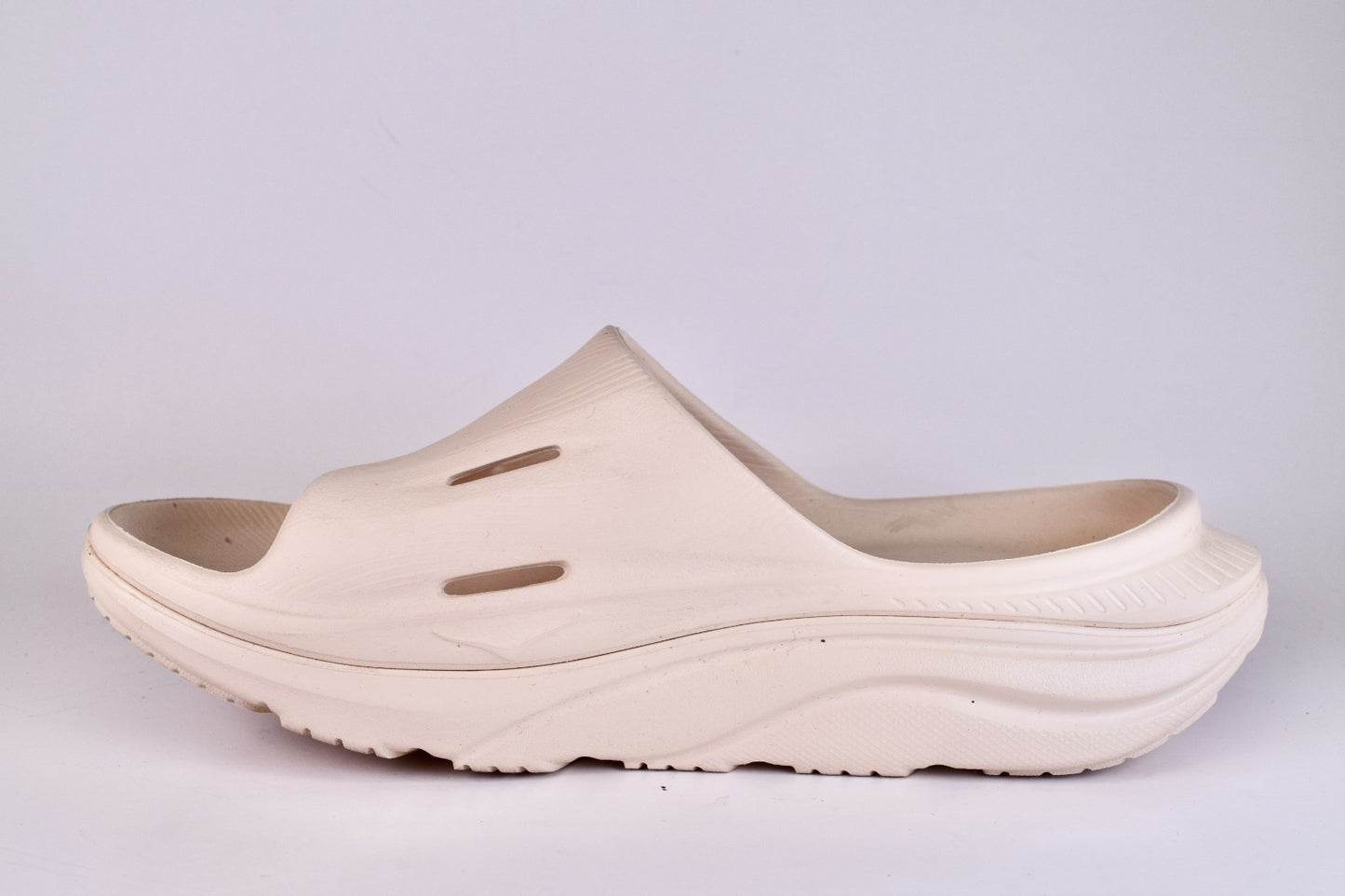 Hoka One One Unisex Ora Recovery Slide 3 Vanilla Slip On Shoe Size 8 M W 11
