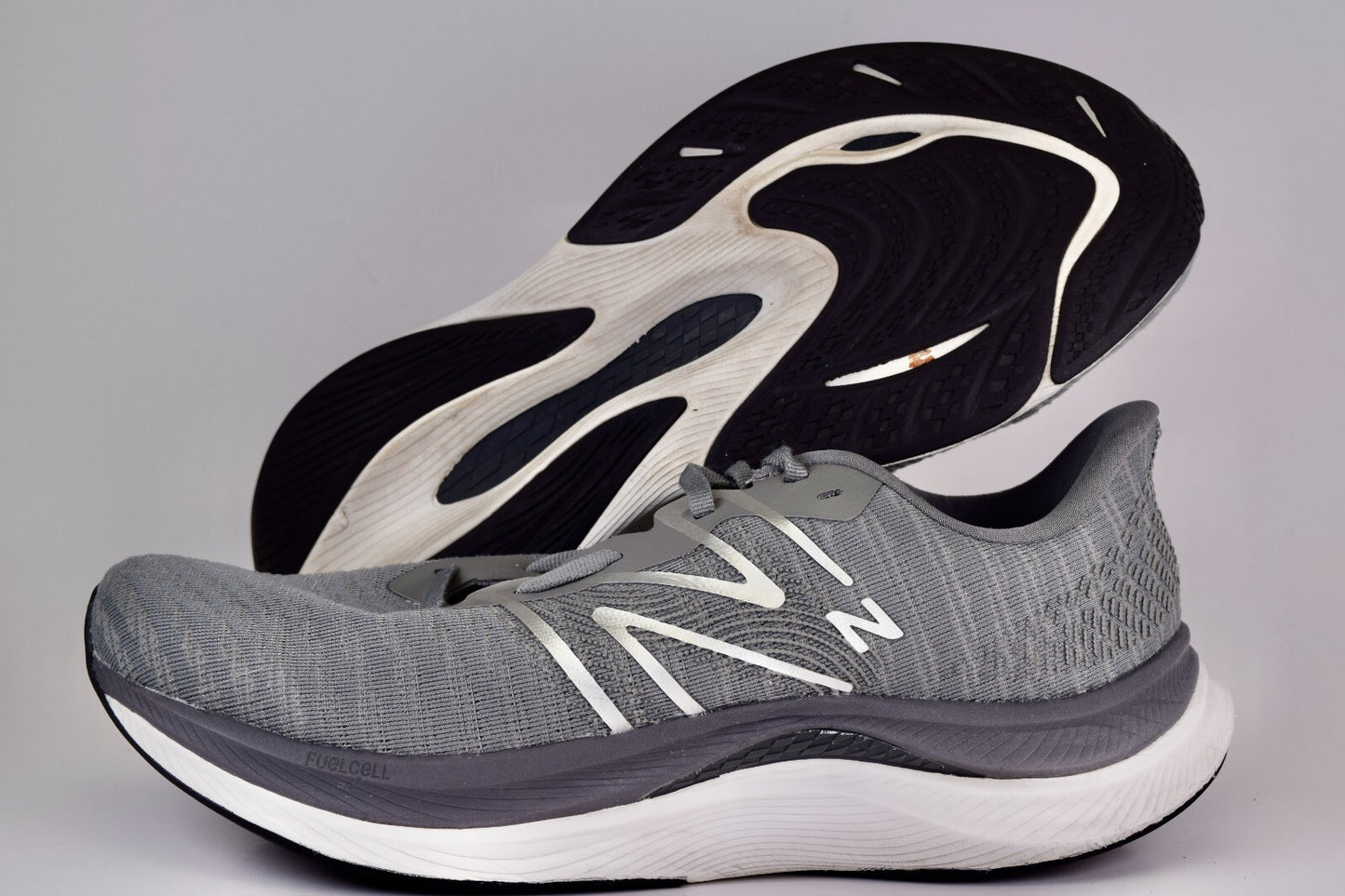 New Balance Mens FC Propel V4 MFCPRCG4 Gray Running Shoes Sneaker Size 10.5 D