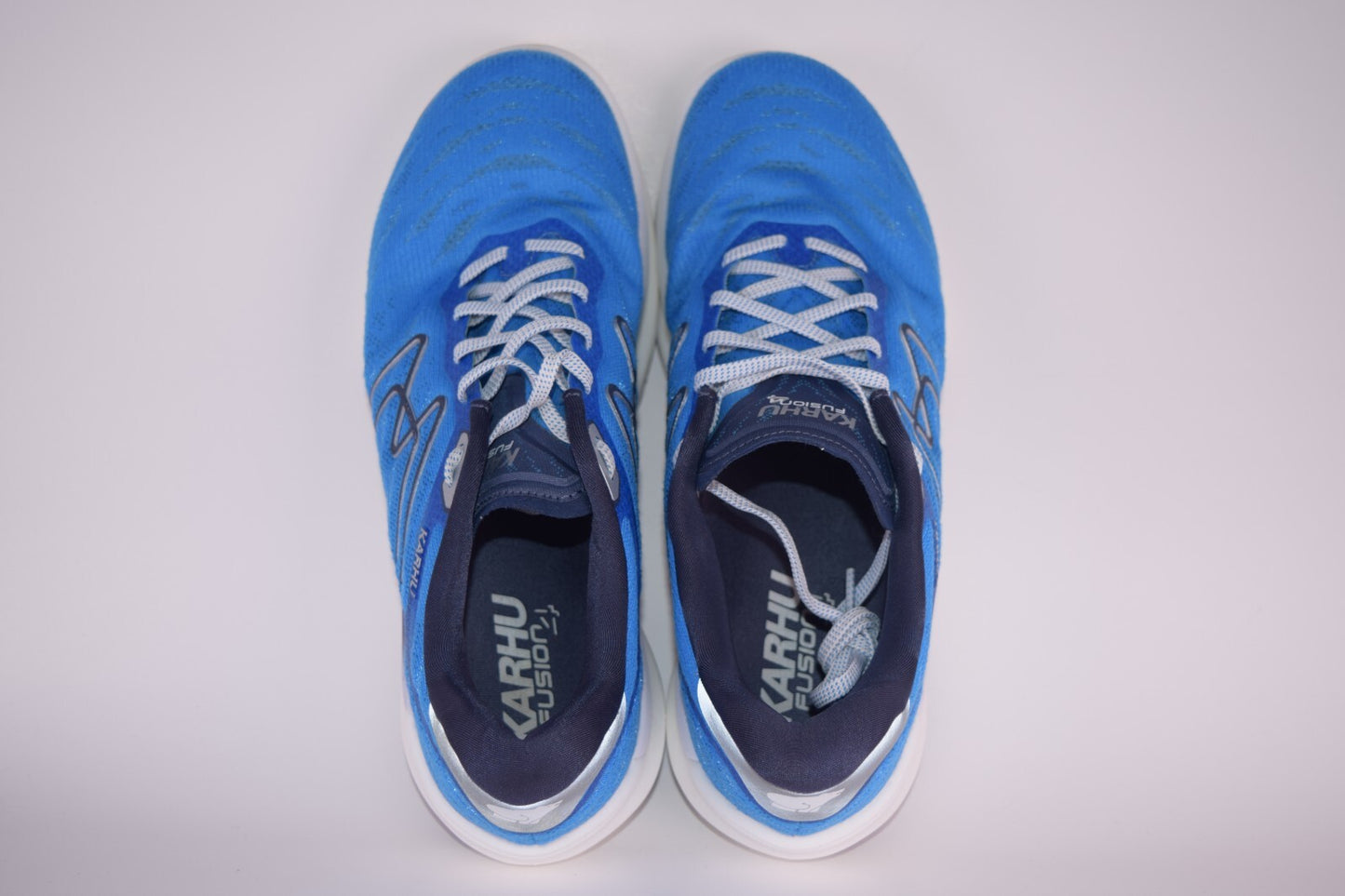 Karhu Mens Fusion Ortix 4.0 F101011 Ibiza Blue Running Shoes Sneakers Size 9.5