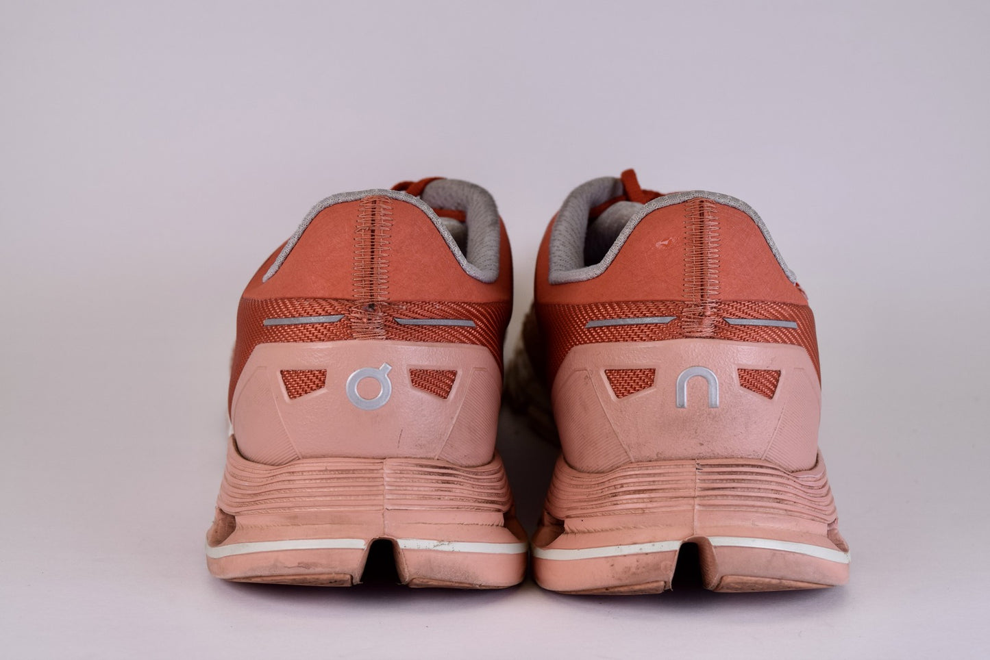 On Women On Cloudflyer Orange Running Shoes Sneakers Size 11