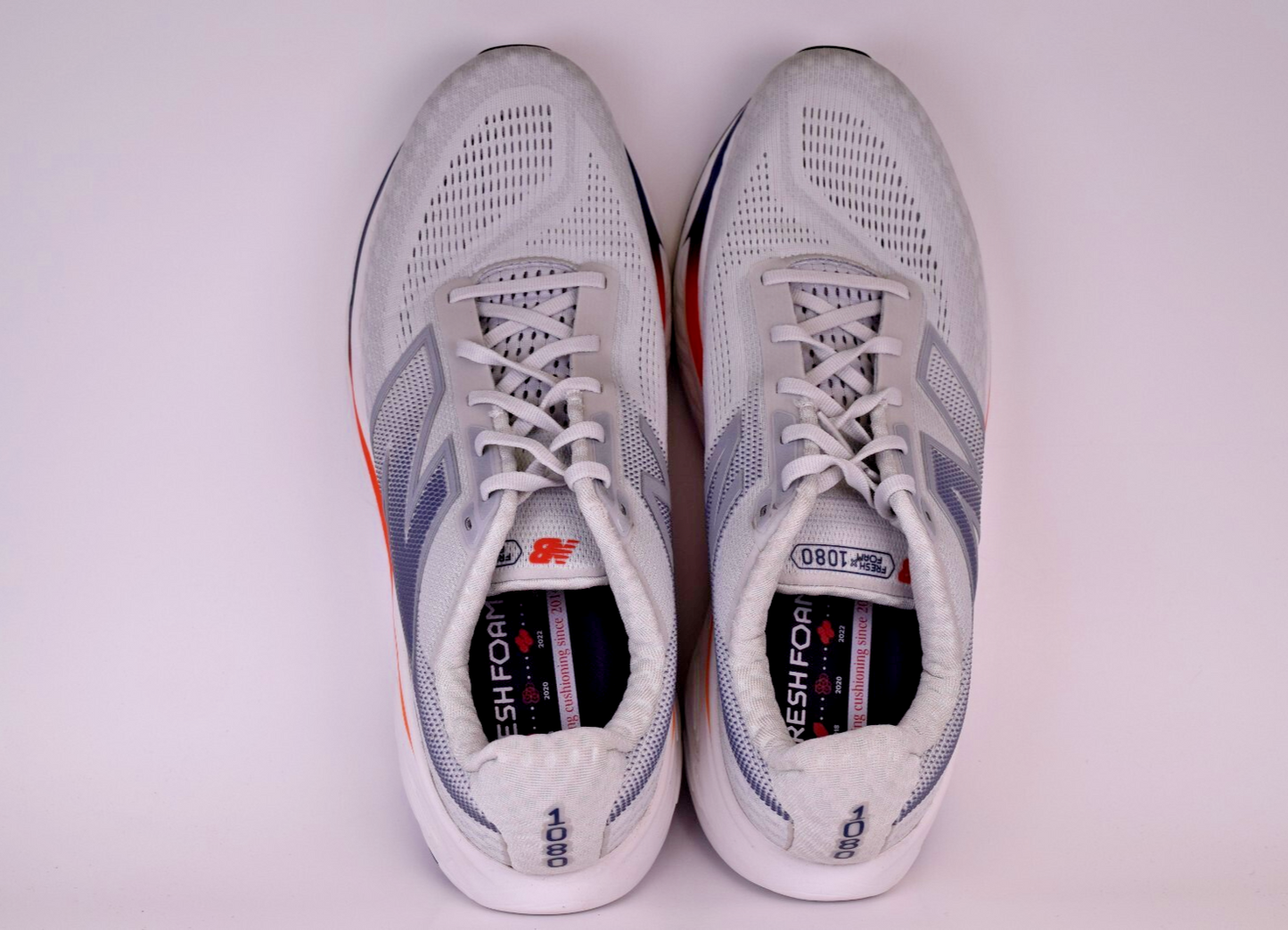 New Balance Mens Fresh Foam X 1080v14 M1080G14 Gray Running Shoes Size 12 D
