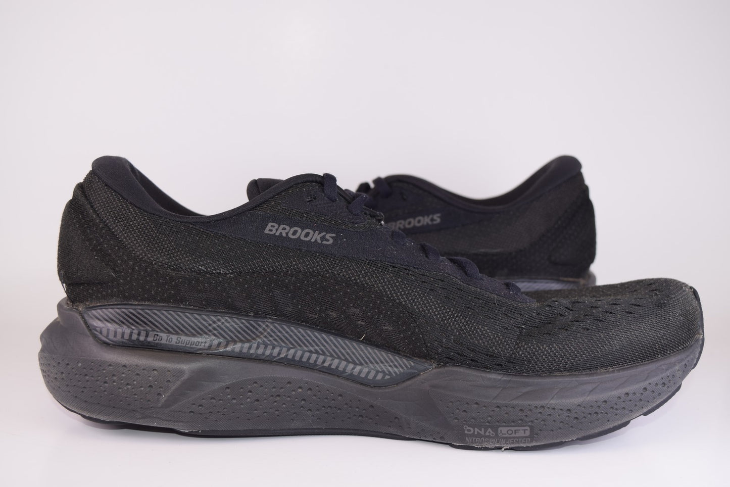 Brooks Men Adrenaline GTS 24 1104371D020 Black Running Shoes Sneakers Size 11 D