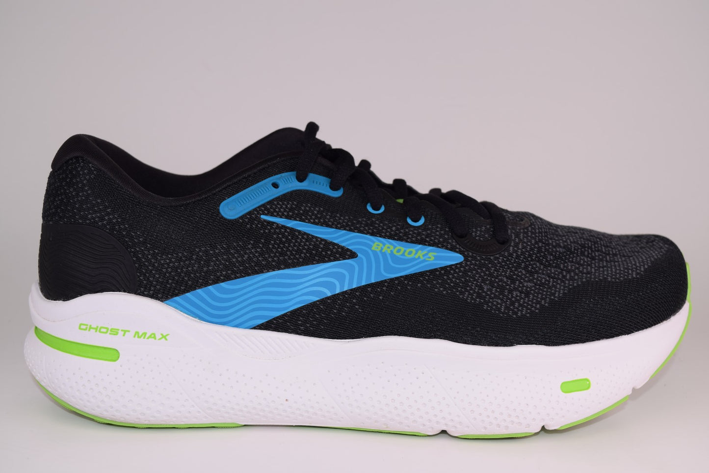 Brooks Men Ghost Max 1104062E060 Black Running Shoes Sneakers Size 10.5 EE