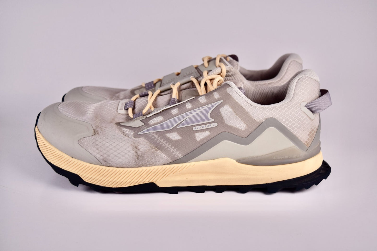 Altra Womens Lone Peak All WTHR Low 2 AL0A7R7I280 Gray Running Shoe Sneaker 10.5