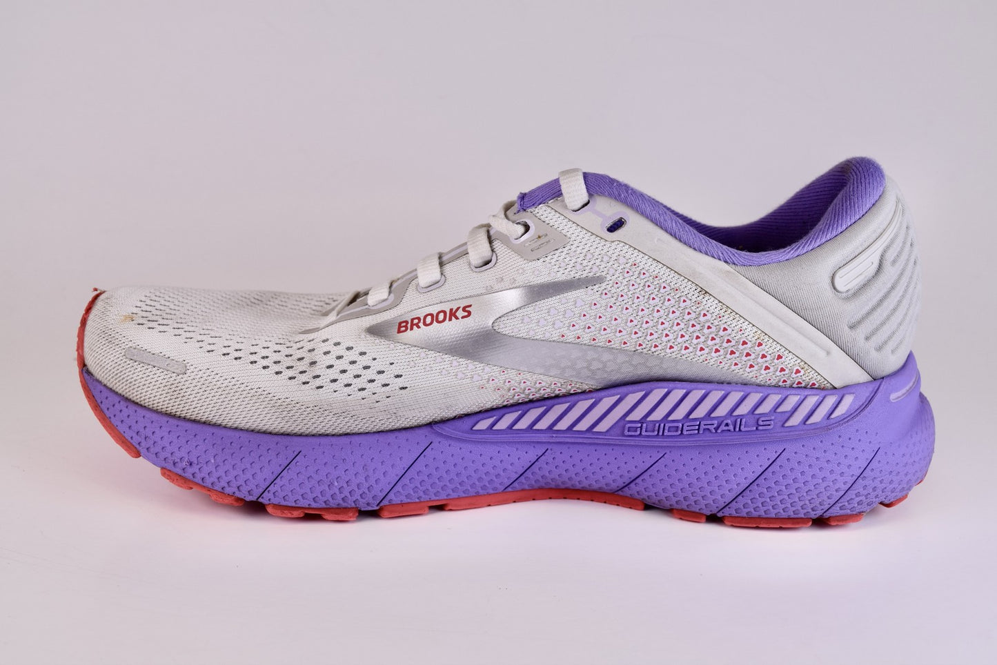 Brooks Women Adrenaline GTS 23 1203531B105 Gray Running Shoes Size 8.5 B