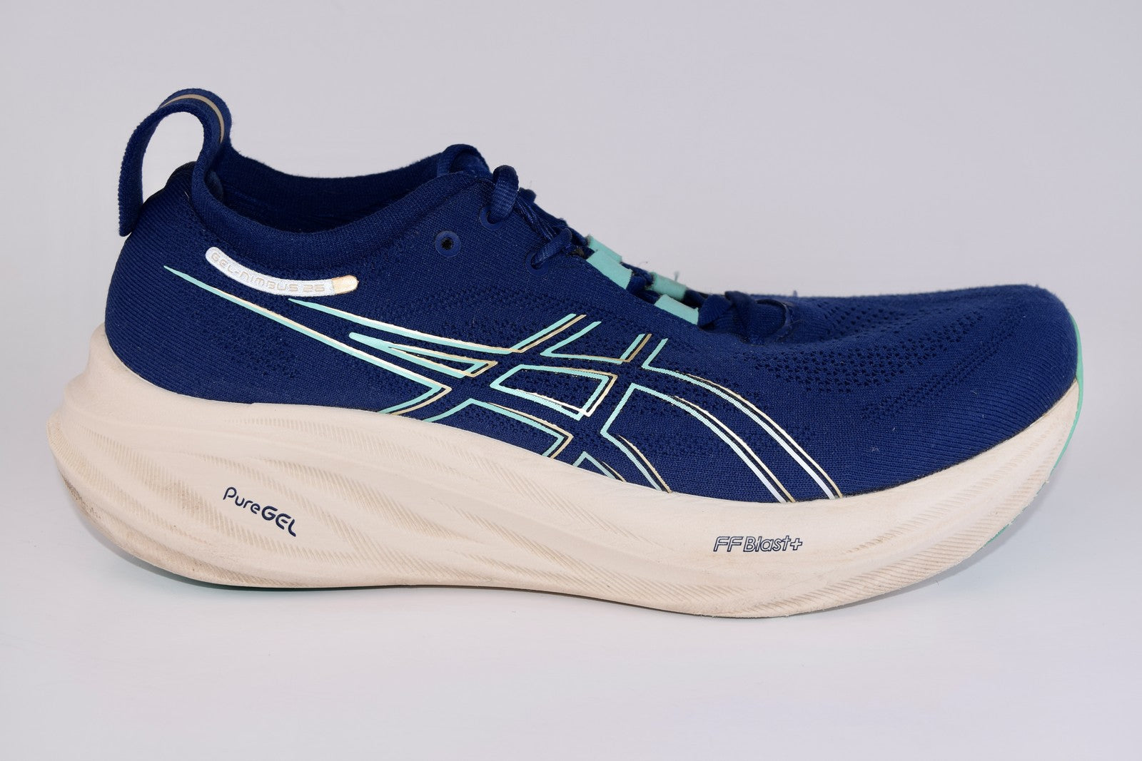 ASICS Women Gel-Nimbus 26 1012B601 Blue Running Shoes Sneakers Size 10.5