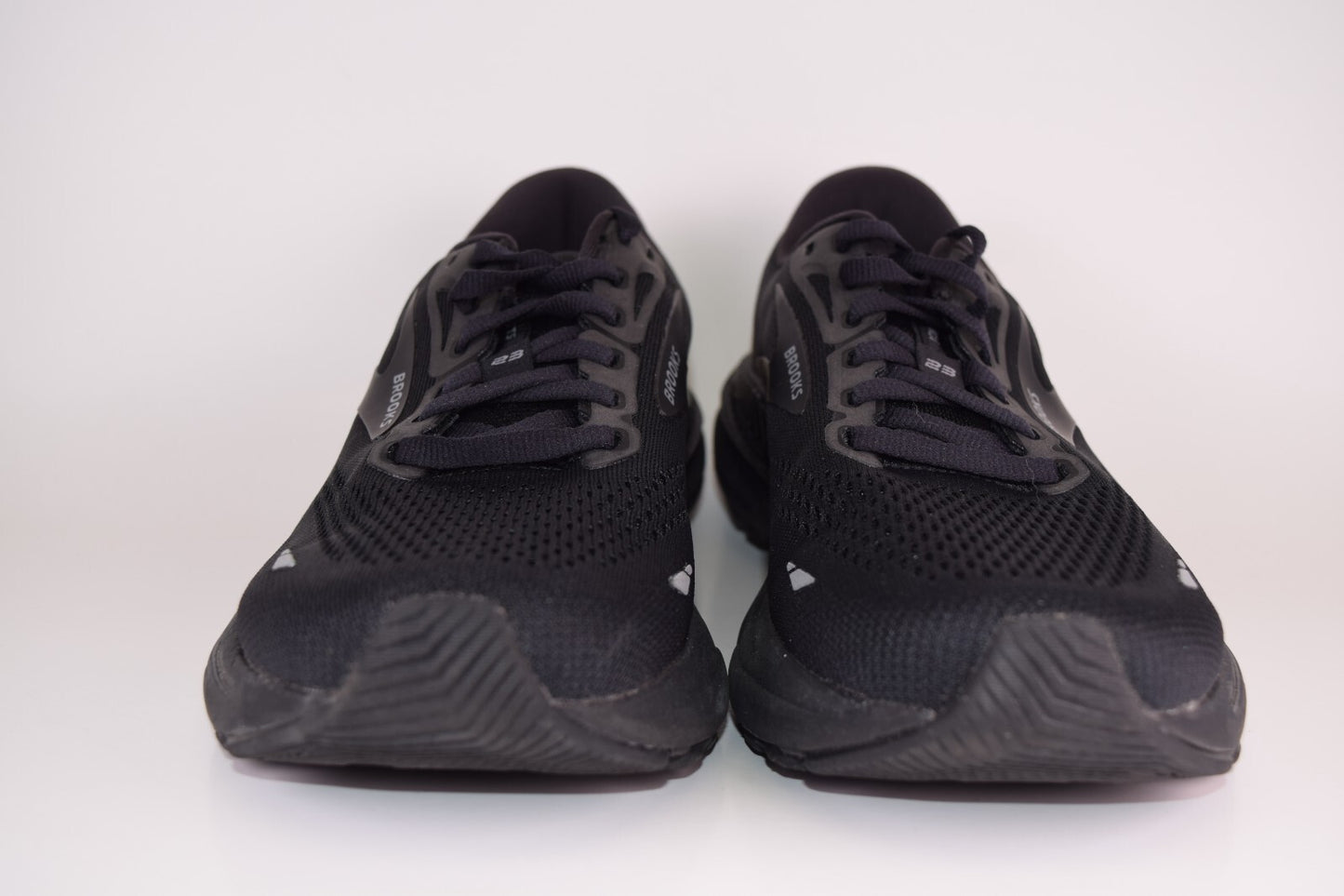 Brooks Women Adrenaline GTS 23 1203811B020 Black Running Shoes Sneakers Size 9 B