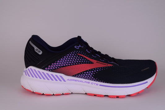 Brooks Women Adrenaline GTS 22 1203531B080 Black Running Shoes Size 10 B