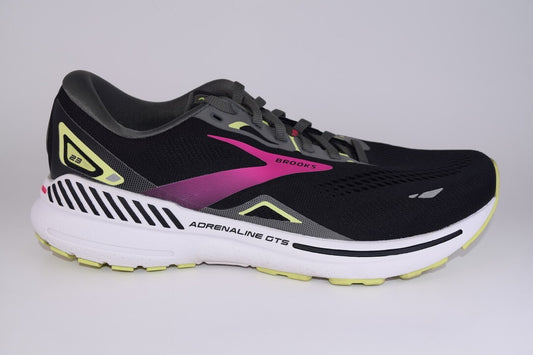 Brooks Womens Adrenaline GTS 23 1203811D037 Black Running Shoes Sneakers Sz 11 W