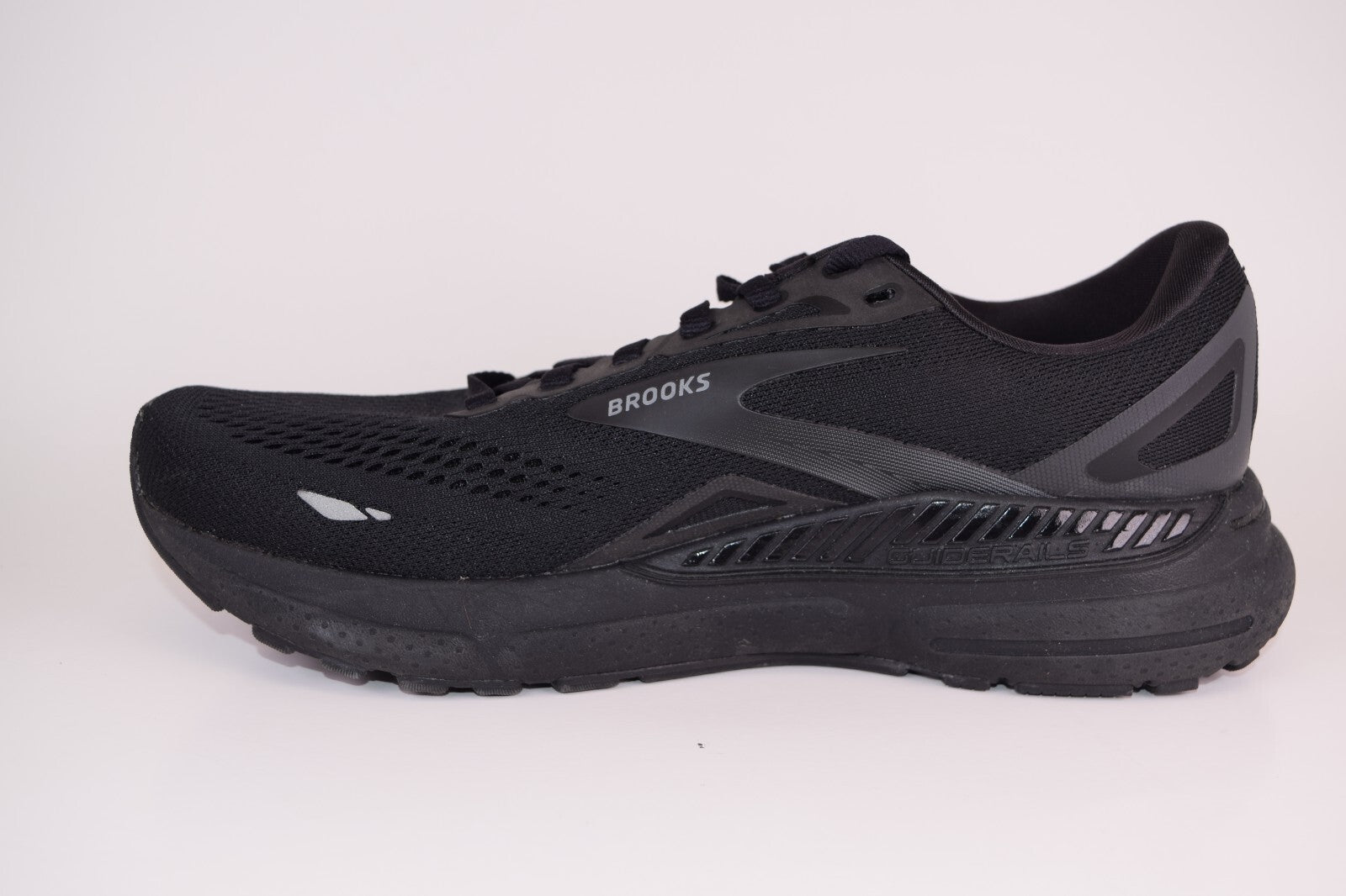 Brooks Women Adrenaline GTS 23 1203811B020 Black Running Shoes Sneakers Size 9 B