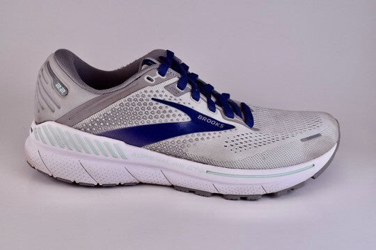 Brooks Womens Adrenaline GTS 22 1203531B045 Gray Running Shoes Sneakers Size 9 B