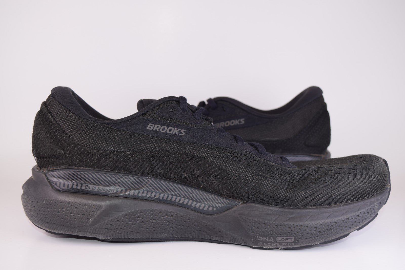 Brooks Men Adrenaline GTS 24 1104371D020 Black Running Shoes Sneakers Size 11 D