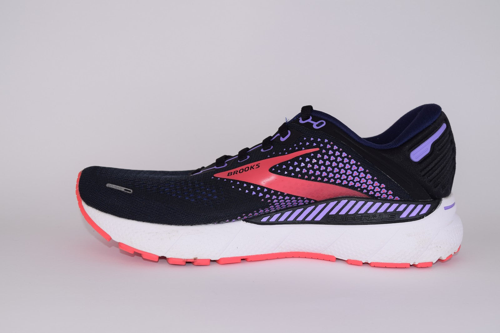 Brooks Women Adrenaline GTS 22 1203531B080 Black Running Shoes Size 10 B