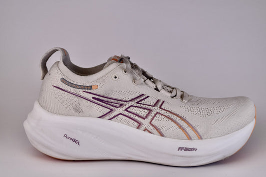 ASICS Women Gel-Nimbus 26 1012B601 Beige Running Shoes Sneakers Size 8.5