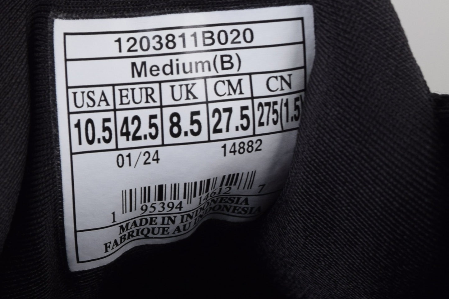 Brooks Women Adrenaline GTS 23 1203811B020 Black Running Shoes Size 10.5 B