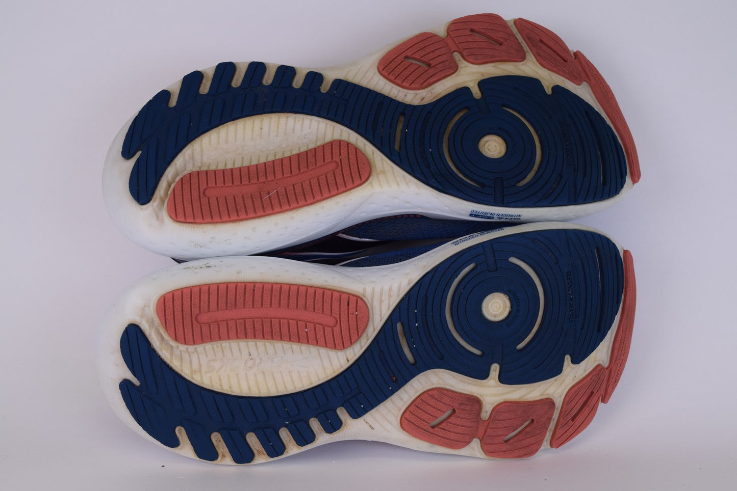 Brooks Women Glycerin GTS 21 1204091B496 Blue Running Shoes Sneakers Size 7.5 B