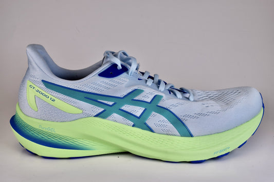 ASICS Men GT-2000 12 'Lite Show' 1011B842 Blue Running Shoes Sneakers Size 11.5
